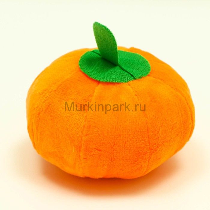 Игрушка для собак "Тыковка", 14 см
