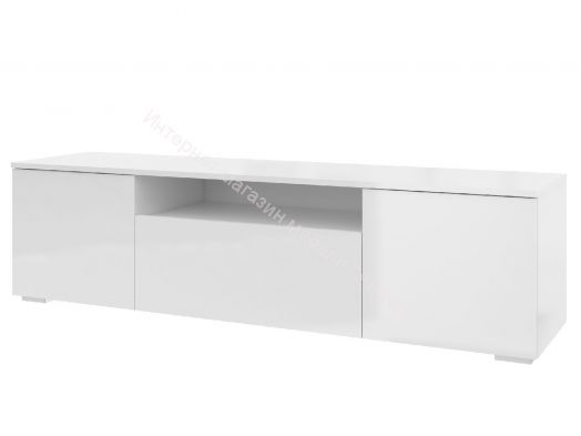 Тумба ТВ Исп.4 ПМ-311.12 (Белый глянец)