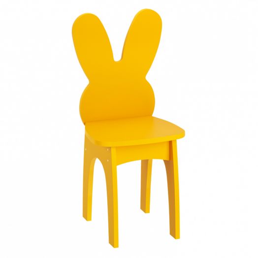 РСН-010-04 Стул детский "Заяц" МДФ (цвет Жёлтый)