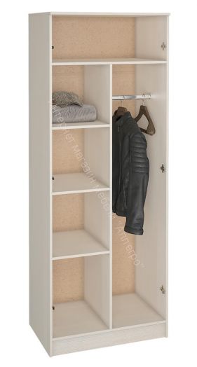 Шкаф "Ронда" ШК-20 Белое дерево без зеркала