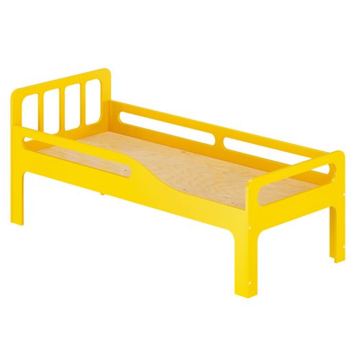 РСН-0068-04 Кровать Детская "Соня 2" Фанера (цвет Желтый)