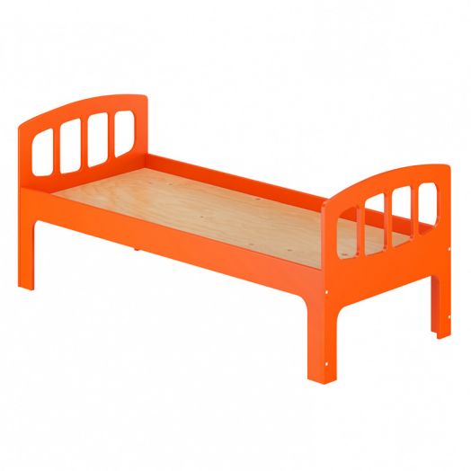 РСН-0065-08 Кровать Детская «Ангелина» Фанера (цвет Оранжевый)