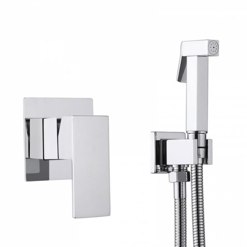Смеситель ABBER Daheim AF8225 с гигиеническим душем, хром
