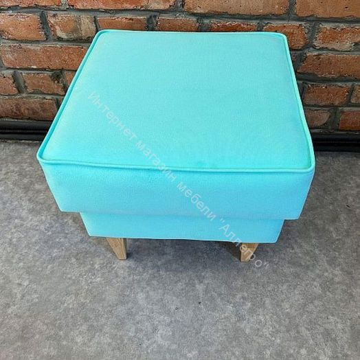 Банкетка Шарлиз, тифани/ножки дерево