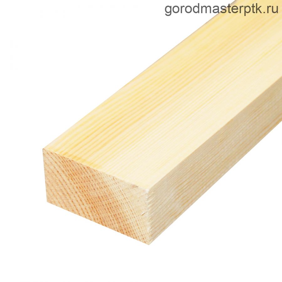 Доска сухая 45х95х6000 (мм) строганная хвоя сорт "АВ" (R2)