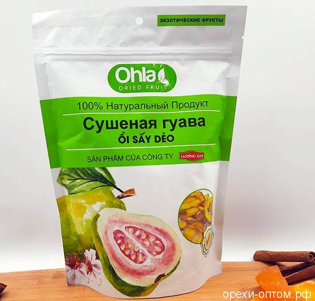 Гуава сушеная натуральная "Ohla" 500гр