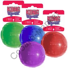 Игрушка KONG Squeezz Ball Сквиз мячик с пищалкой ДВА РАЗМЕРА