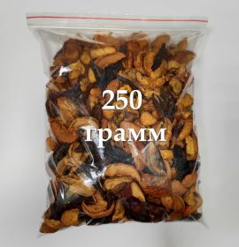 Смесь сухофруктов без сахара для компота (яблоко и чернослив) из домашнего сада. 250 гр Msh Oz