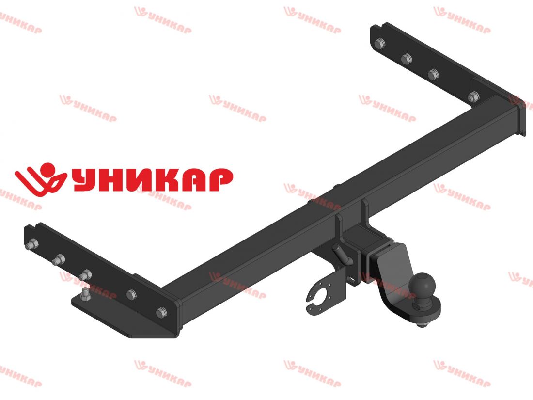 Фаркоп "Уникар"  Jeep Grand Cherokee IV поколение (шар E) под люк