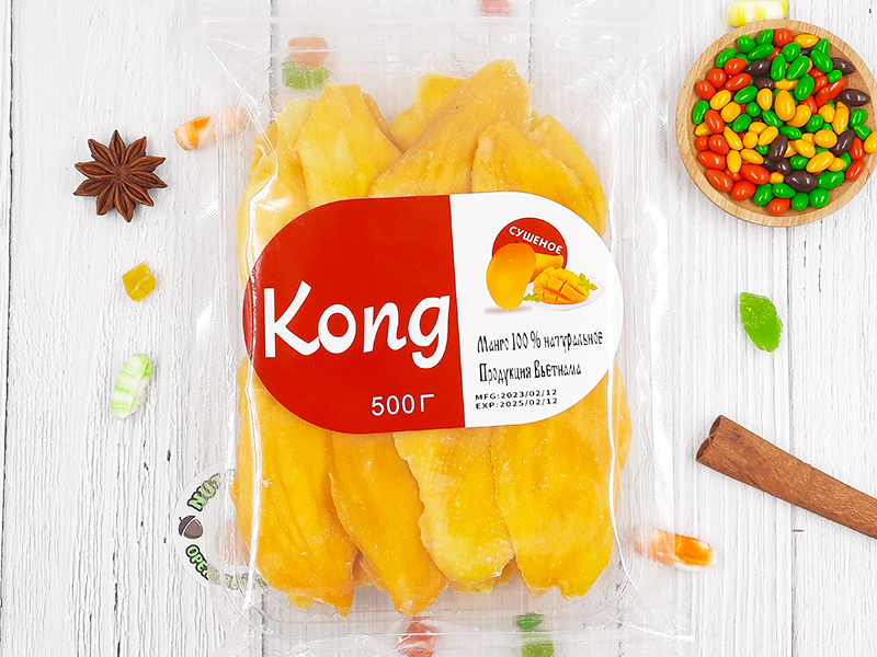 Манго "KONG" без сахара  500гр