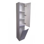 Колонна универсальная Бергамо с корзиной, серая, Style Line