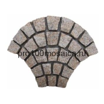 PAV-G-306 гранит. Брусчатка серия PAVING,  размер, мм: 740x460x30~40 (NS Mosaic)