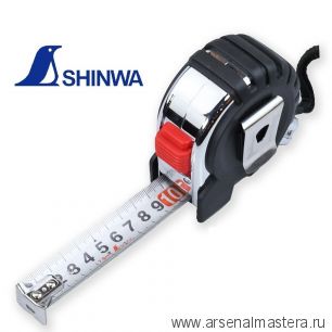 Новинка! Рулетка Tough Gear HG длина 7,5 м ширина 25 мм с петлёй Shinwa М00021644