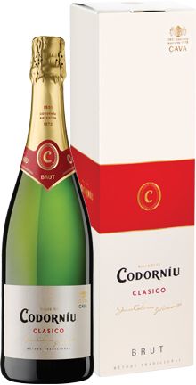 Cava Codorniu Clasico Brut (gift box)