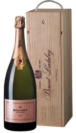 Bouvet Tresor Brut Rose (wooden gift box)