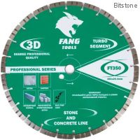 Диск алмазный FANG TOOLS сегментный (бетон) 350мм/25,4 (FT350)