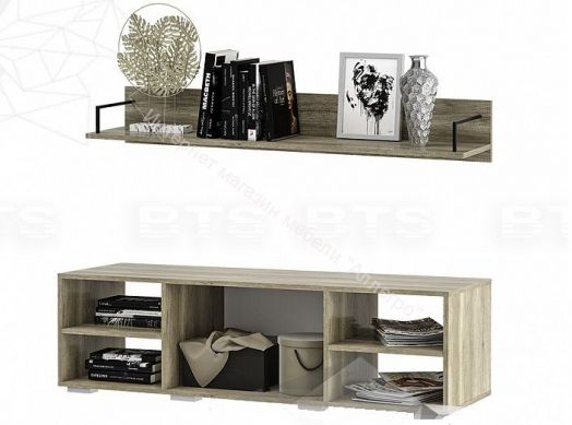 Тумба Наоми ТБ-16 Графит/Дуб каньон