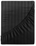 Простыня Verossa Stripe на резинке BLACK 200х200 730590