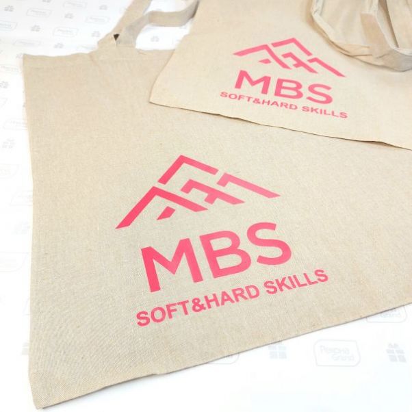 Эко сумки с логотипом MBS