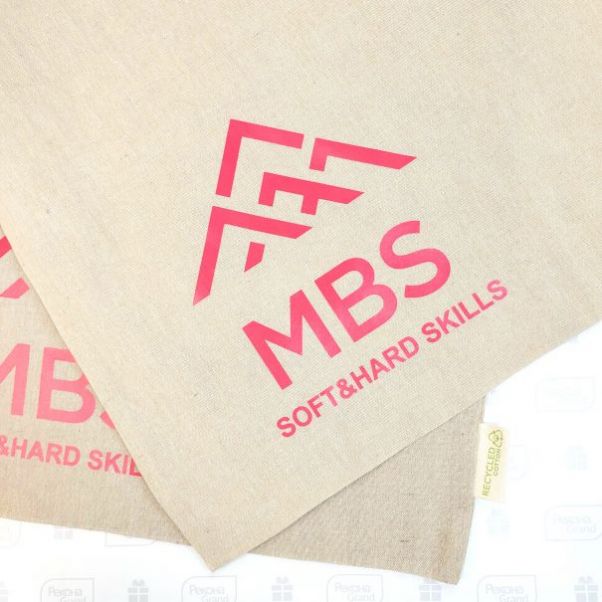 Эко сумки с логотипом MBS