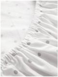 Простыня "White dots" на резинке 60х120 768527
