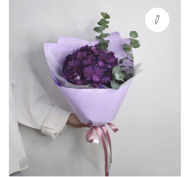 _Букет из гортензии