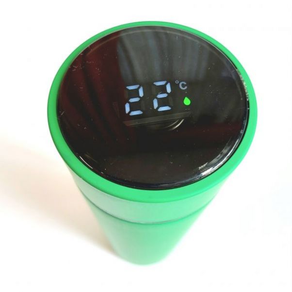 Термос Confident Soft Led зеленый