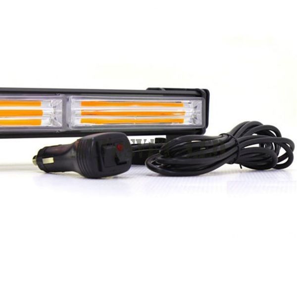 Балка светодиодная стробоскоп AH-74COB желтая (оранжевая), длинна 74 см