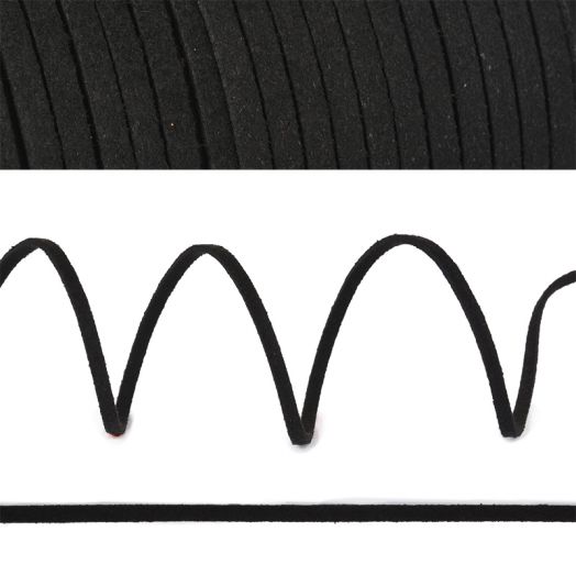 Шнур искусственная замша (алькантара)  2-3мм цвет Разные цвета (TBY.SLR)