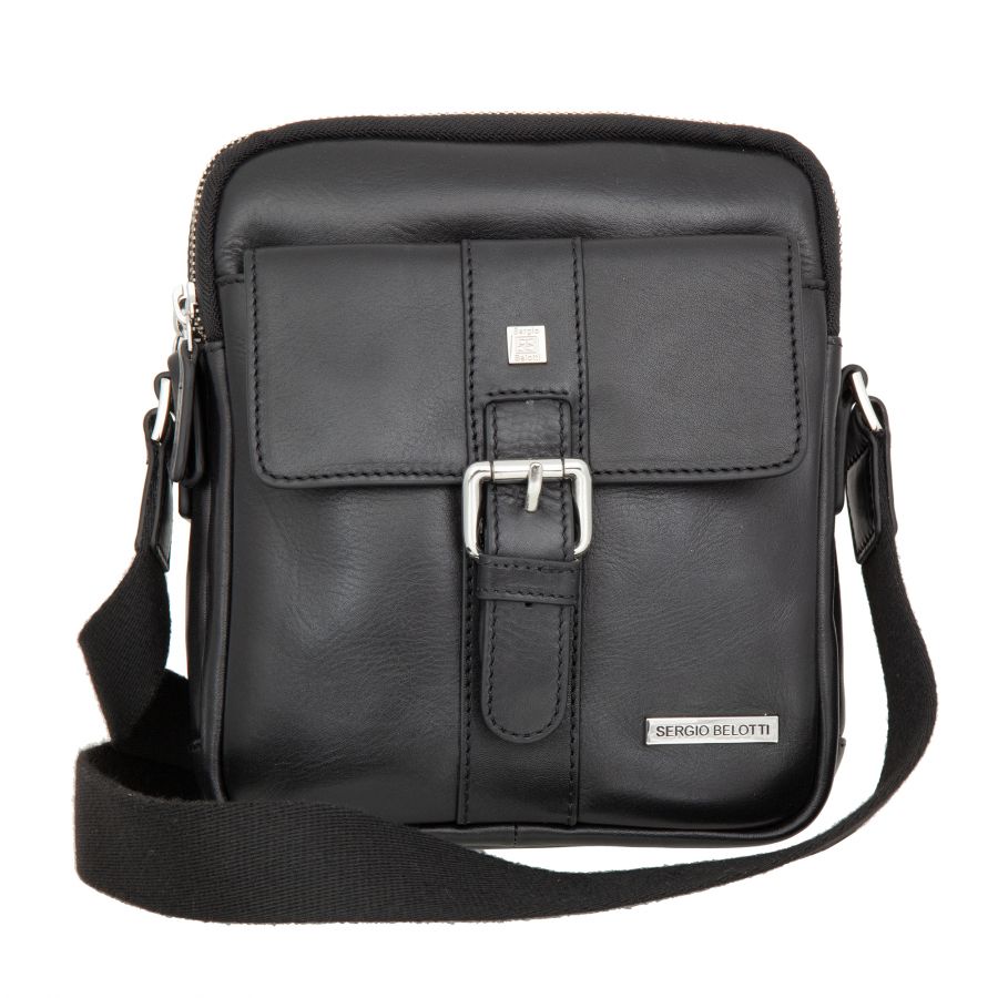 Сумка через плечо Sergio Belotti 9155-17 VT Genoa black