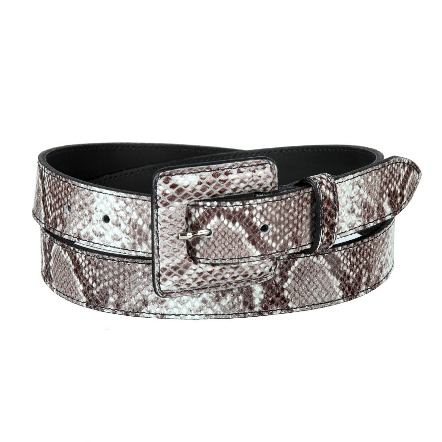 Ремень Miguel Bellido 9717/30 5694/01 black/whi