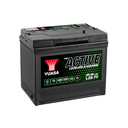Аккумулятор YUASA ACTIVE Marine L26-70