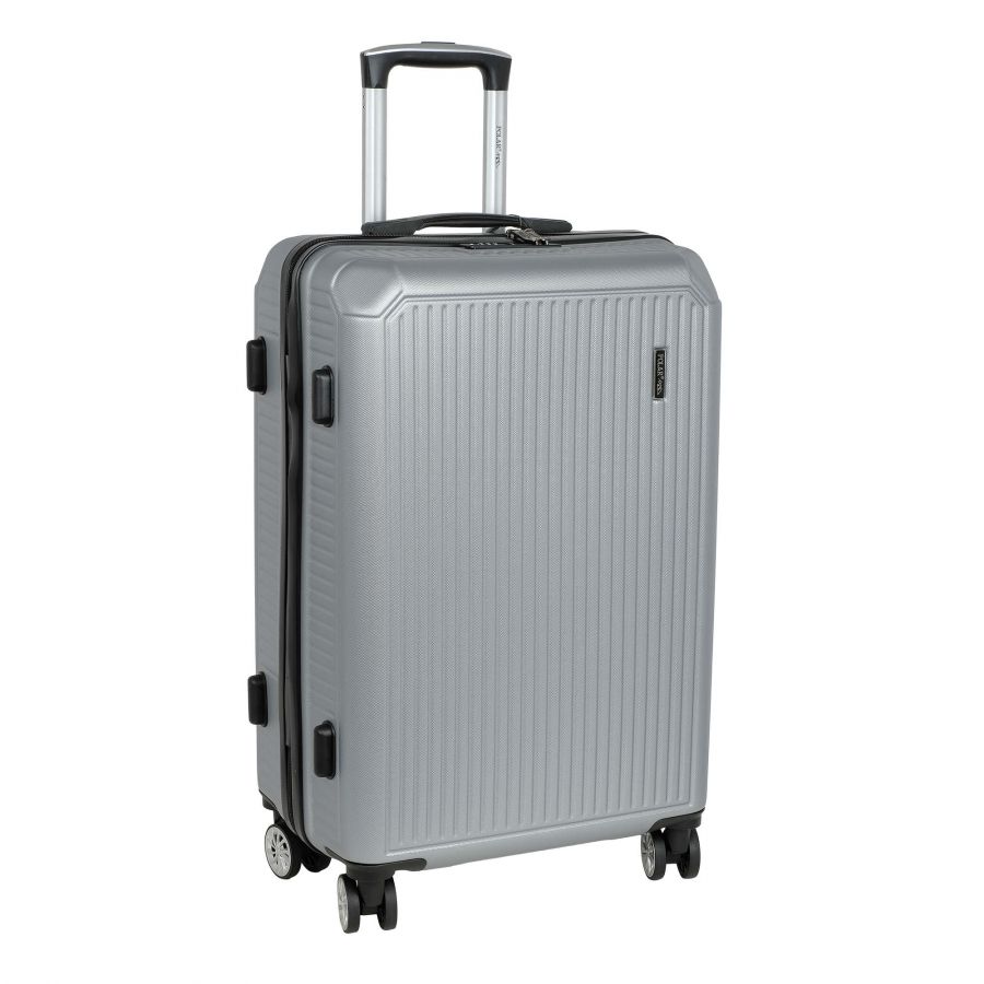 Чемодан ABS средний РР5661 (2-ой) 24" (Серебро) POLAR S-4614566124191