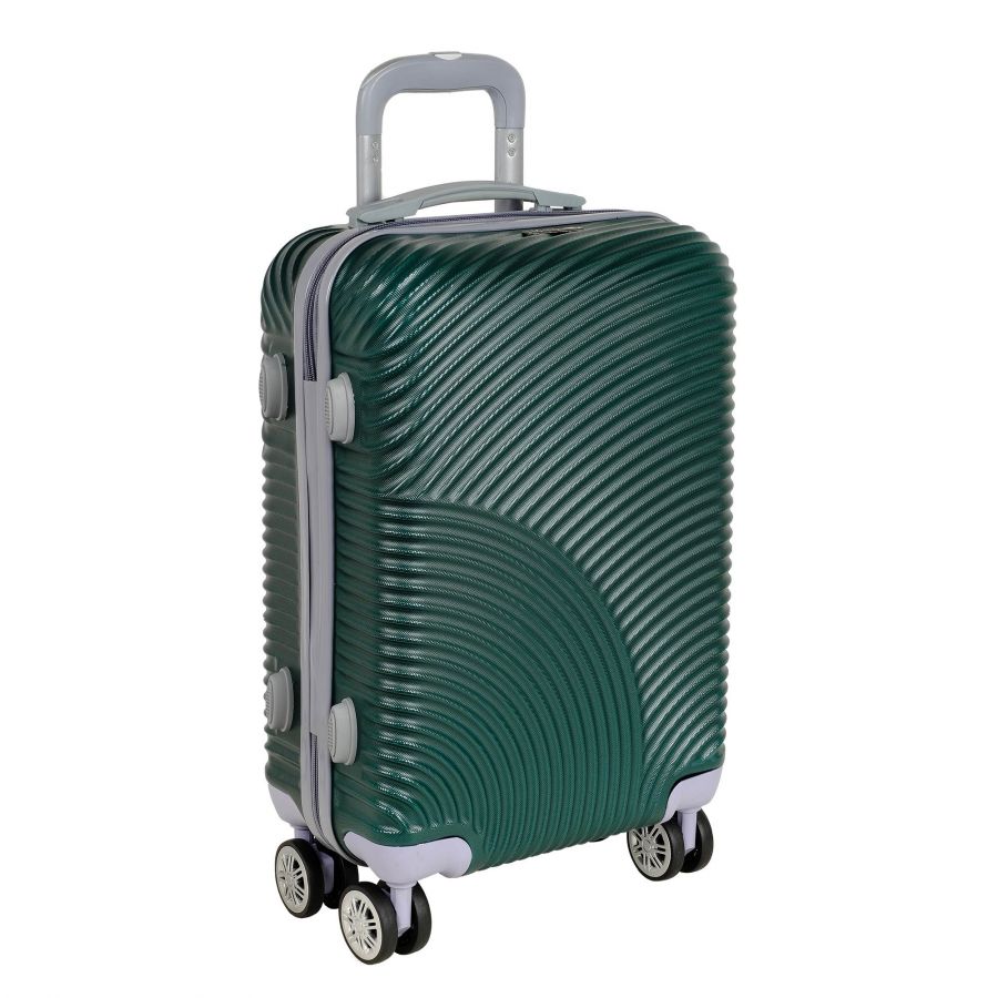 Чемодан ABS малый РА162(2-ой) 20" (Зеленый) POLAR S-4615016220098