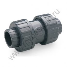 Клапан Обратный Клеевой Н-ПВХ Д50 Plimat