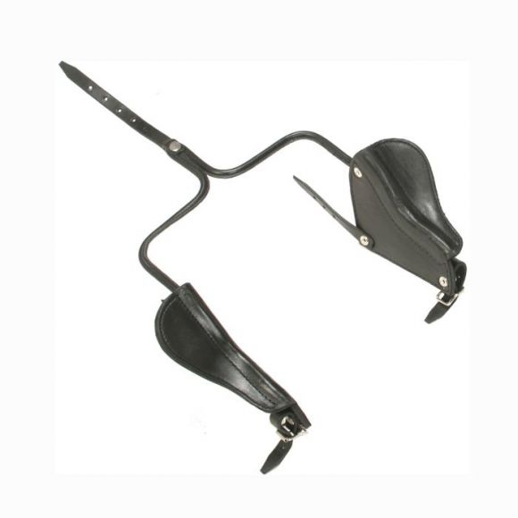 GP-Tack Cant Шоры (наглазники / блиндера) полукруглые. Без ремней. Кожа.