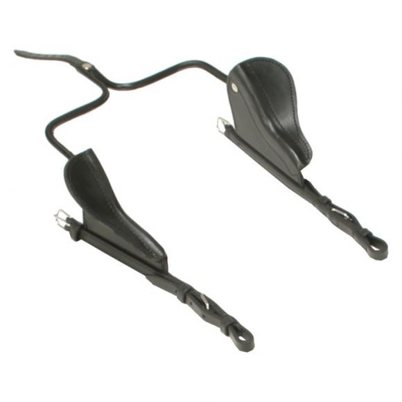 GP-Tack Cant Шоры (наглазники / блиндера) полукруглые. Длинный ремешок. Кожа.