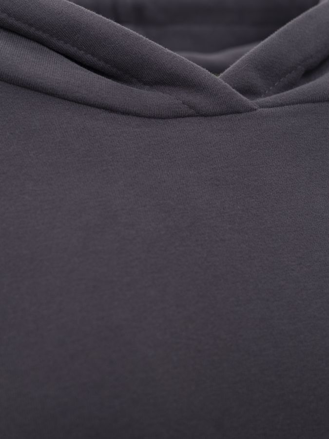 Худи оверсайз в цвете графит