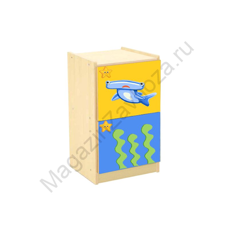 СТЕНКА ДЕТСКАЯ МОДЕЛЬ 8-3 С ДЕКОРАТИВНЫМИ НАКЛАДКАМИ - 2