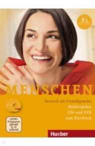 Menschen B1. Medienpaket, 3 Audio-CDs und 1 DVD zum Kursbuch. Deutsch als Fremdsprache / Braun-Podeschwa Julia, Pude Angela, Habersack Charlotte