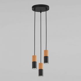 Подвесной Светильник Eurosvet 6310 Elit Black Wood Черный / Евросвет.