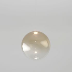Подвесной Светильник Eurosvet 50230 /1 LED Хром,Янтарный, Металл / Евросвет.