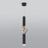 Подвесной Светильник  Eurosvet 50191/1 LED Черный / Золото,Металл / Евросвет.