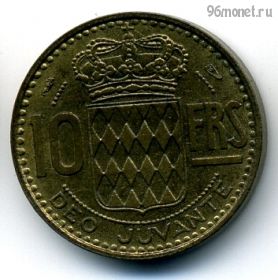 Монако 10 франков 1951