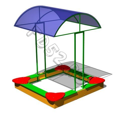Детская песочница «Тучка» П033