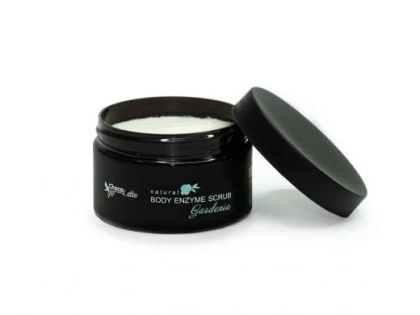 ТМ ChocoLatte Cкраб для тела GARDENIA сахарно-солевой с энзимами и фруктовыми кислотами, 300 г