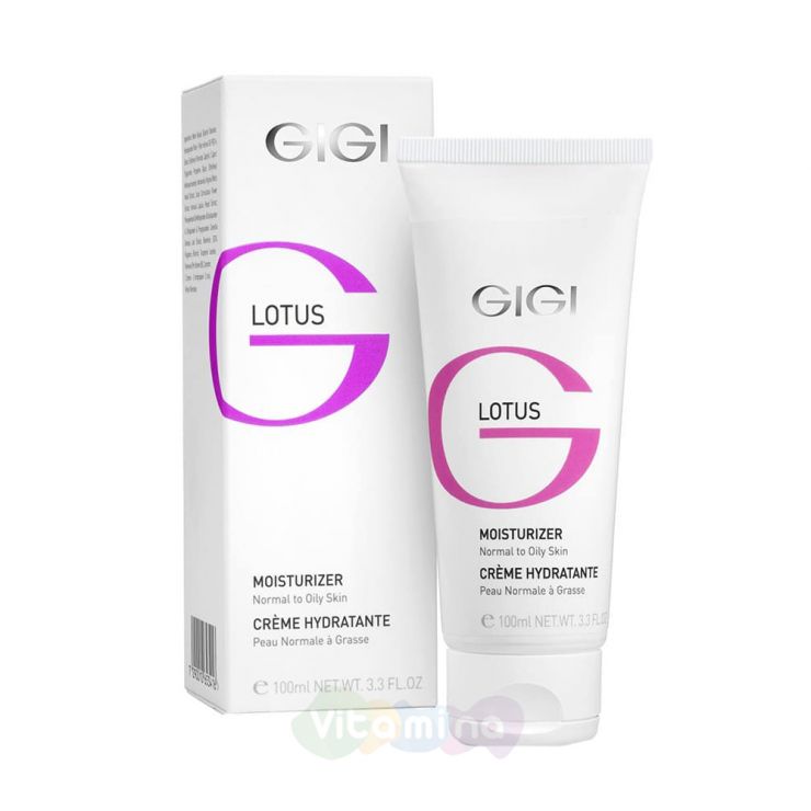 GiGi Крем увлажняющий для комбинированной и жирной кожи Lotus Beauty Moisturizer For Oily Skin