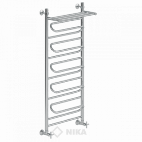 Полотенцесушитель Ника ЛZ ВП 120/50/56 с Полочкой Водяной