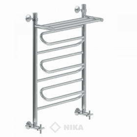 Полотенцесушитель Ника ЛZ ВП 80/50/56 с Полочкой Водяной