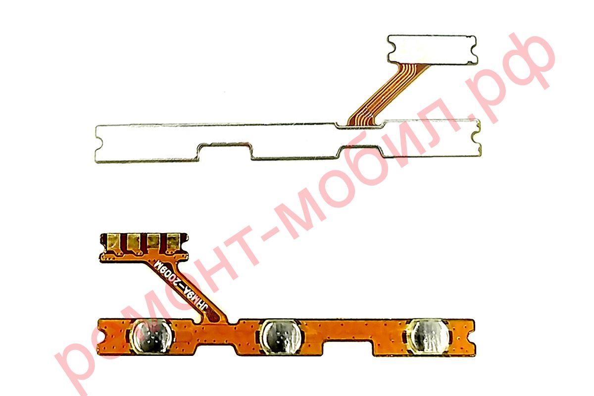 Шлейф для Redmi 9A / 9C / 10A / 10C / Poco C40 с кнопками громкости и включения